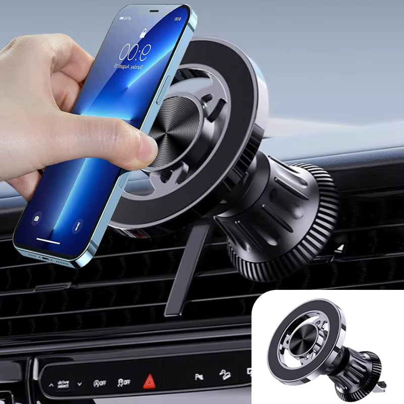 Universal Magnetic Car Phone Holder in Car Phone Stand Mount Air Vent Bracket Car Magnetic Phone Holder for Phone GPS Navigation