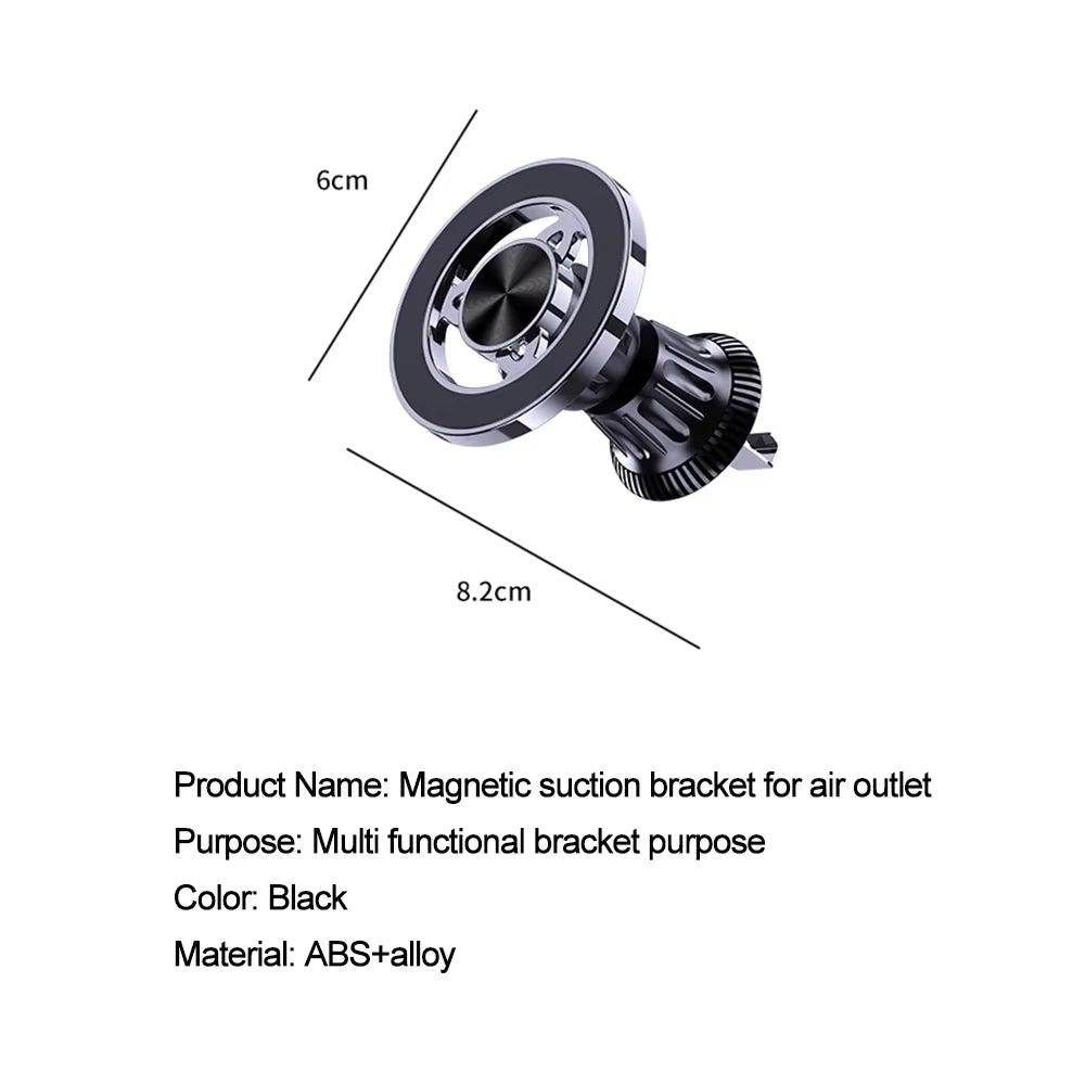 Universal Magnetic Car Phone Holder in Car Phone Stand Mount Air Vent Bracket Car Magnetic Phone Holder for Phone GPS Navigation