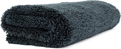 - Creature Edgeless Auto Detailing Towels (10-Pack) Professional 70/30 Blend, Dual-Pile Plush Microfiber, Buffing & Polishing, 420Gsm, 16In X 16In, Black