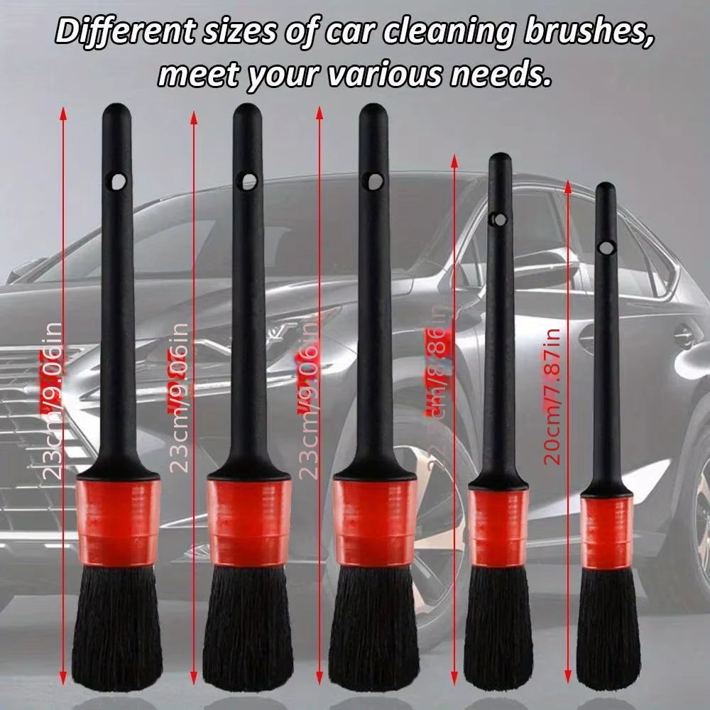 New Car Detailing Brush Set the Ultimate Auto Cleaning Kit for Vents Gaps Maintenance Car Air Outlet Detail Clearance Brush