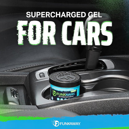 Supercharged Gel for Cars, 4.5 Oz., Extreme Odor Eliminator Soaks up and Removes Smells in Cars, Suvs, Trucks and Rvs for Long-Lasting Results